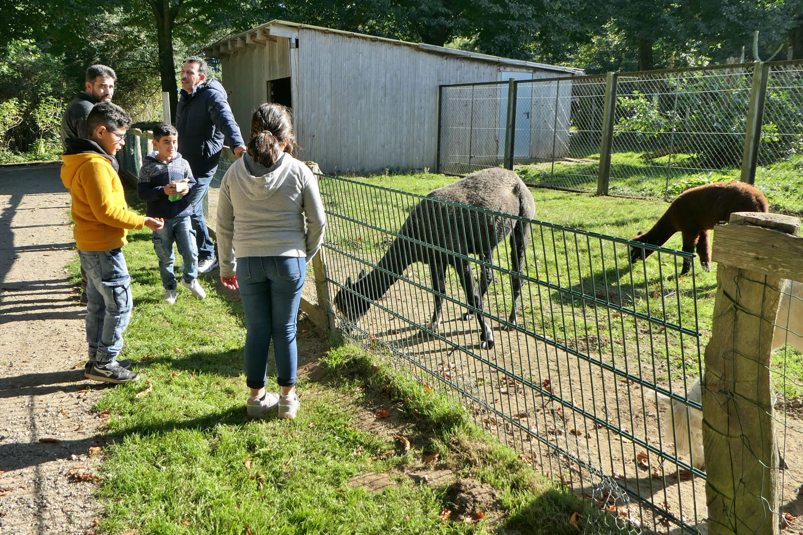 Tierpark Krüzen bei Lauenburg, Ausflug der FIR am Samstag, den